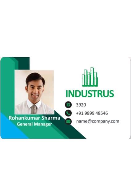 Puthusu Employees Pvc Id Card