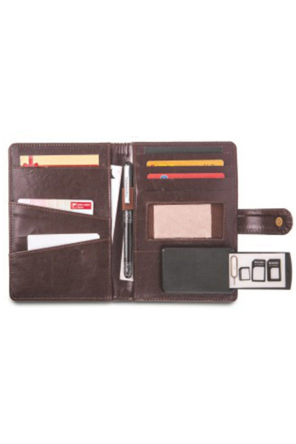 PUTHUSU ARROW STYLE TWEED PASSPORT HOLDER S 30