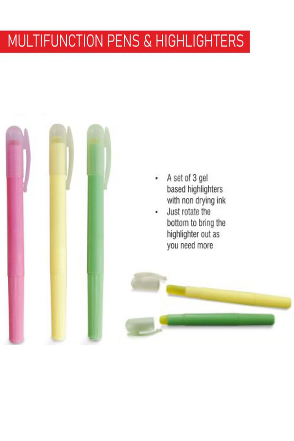 PUTHUSU BIG HIGHLIGHTER SET OF 3 L 68