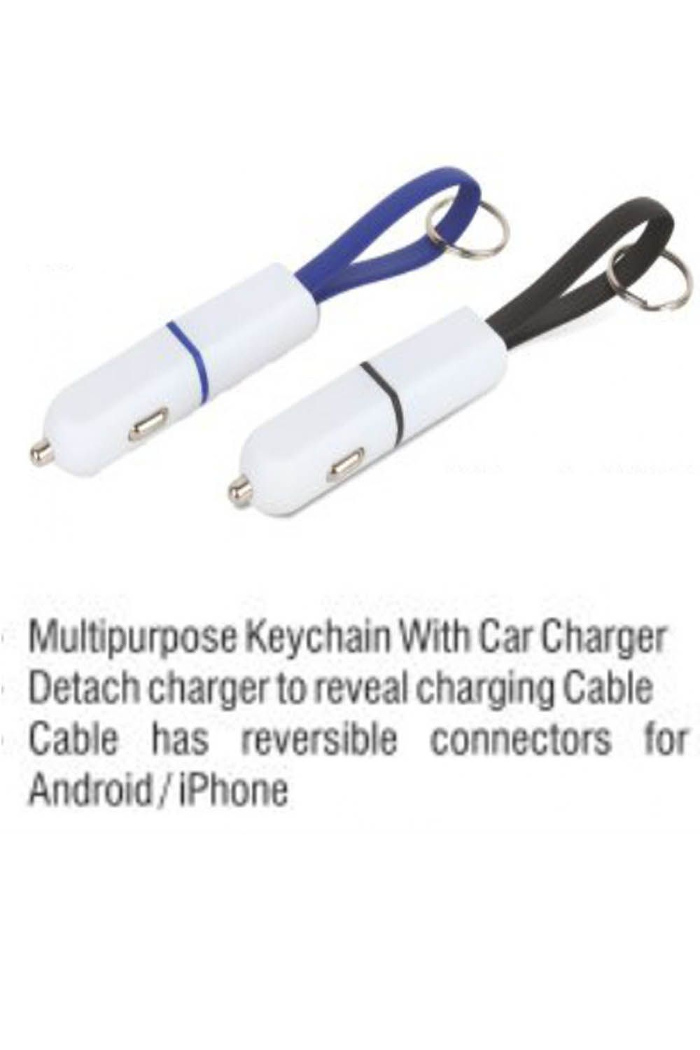 PUTHUSU CAR CHARGER WITH KEY CHAIN & CHARGING CABLE C 81