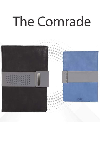 FUZO Leather Notebook with magnetic flap ARTR TGZ 1026 BLUE