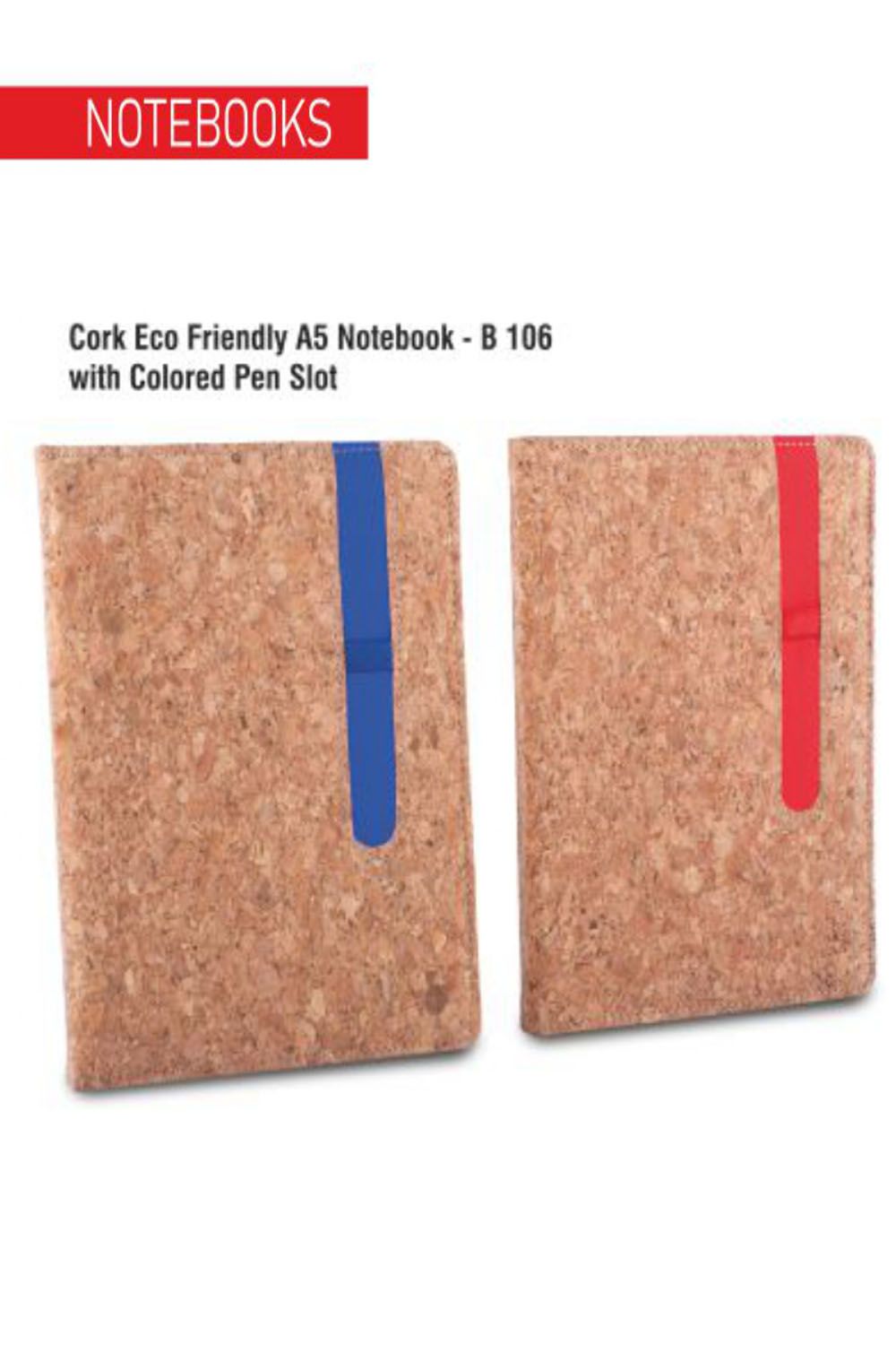 PUTHUSU CORK ECO FRIENDLY A5 NOTEBOOK B 106