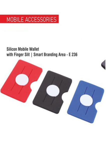 PUTHUSU SILICON MOBILE WALLET WITH FINGER SLIT E 236