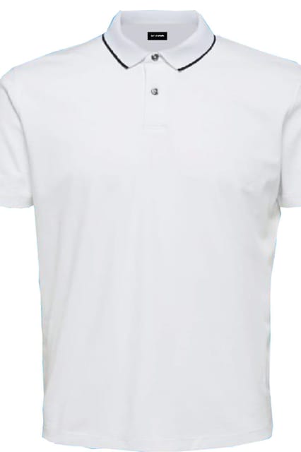 Jack&Jones Men's Coolmax Polo T-Shirt White