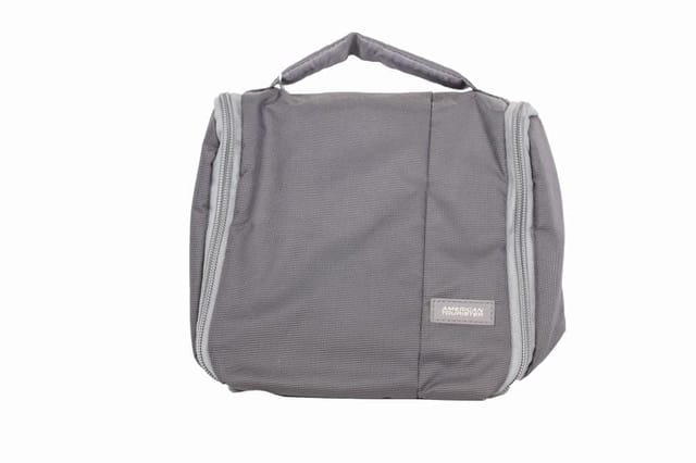 American Tourister  Hanging Toiletry Kit Grey