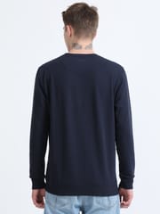 Sustainable Navy Blue Sweatshirt