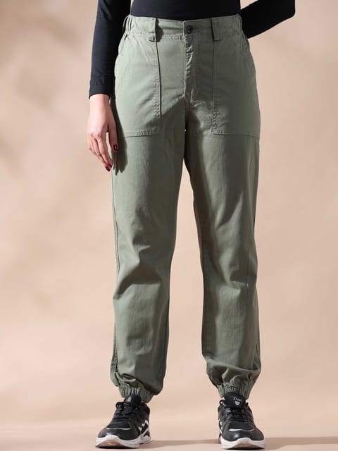 Women Vintage Fern Jogger Pants