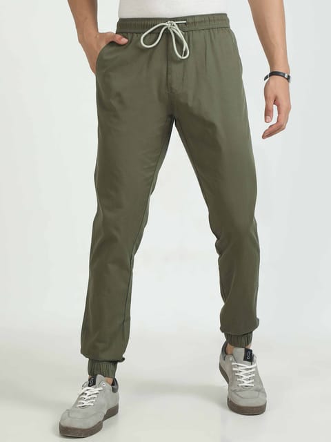 Men Air Joggers-Lt Olive