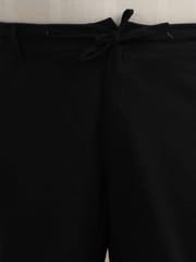 Plus Size Relaxed Fit Trouser-Black