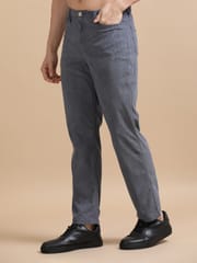 Dark Grey Corduroy Trousers