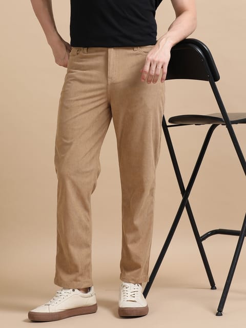 Light Brown Corduroy Trousers