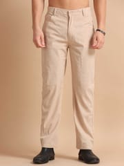 Cream Corduroy Trousers