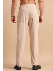 Cream Corduroy Trousers