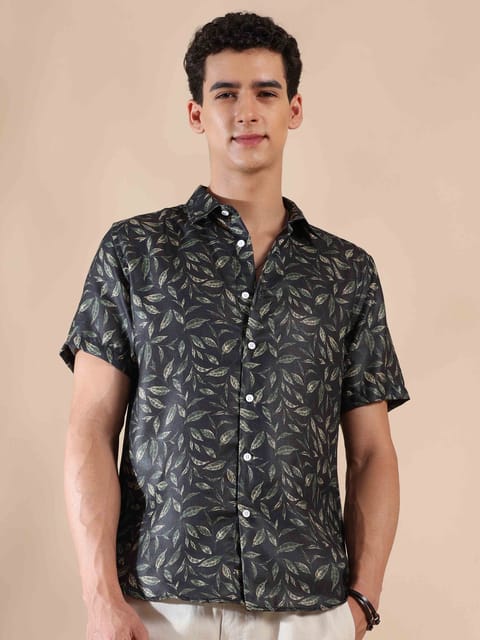 Summer midnight magic Cotton Shirt