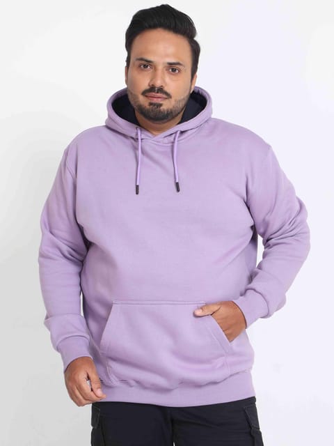 Plus Size Lavender Hoodie