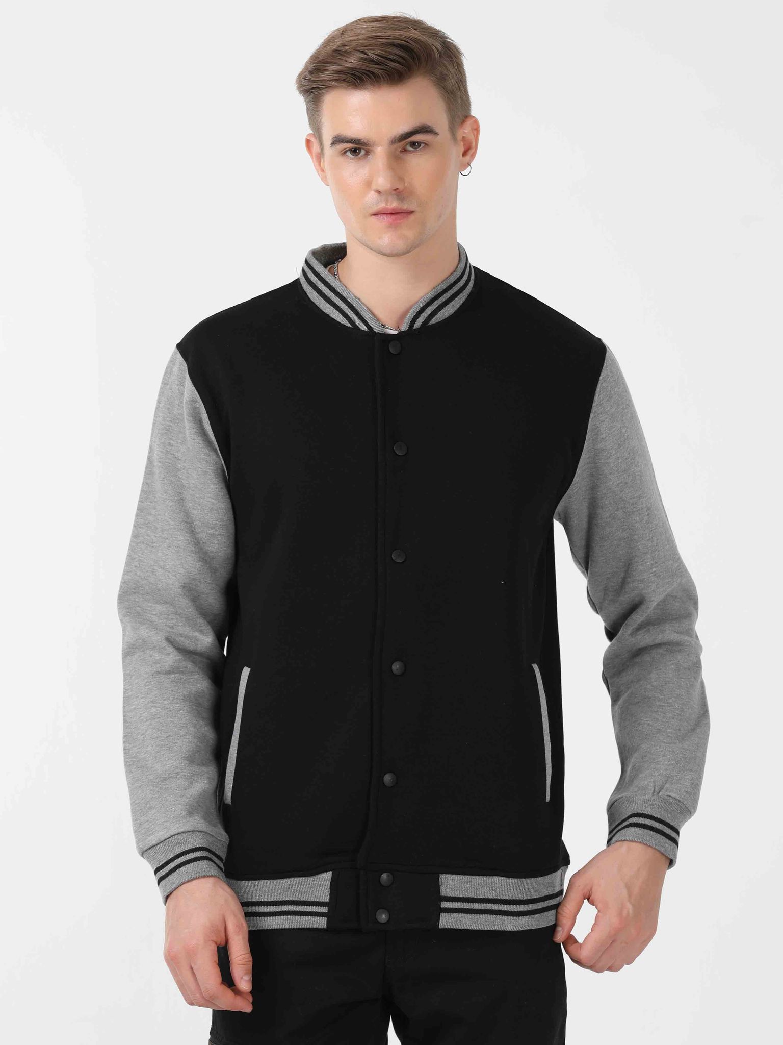 Black Varsity Jacket