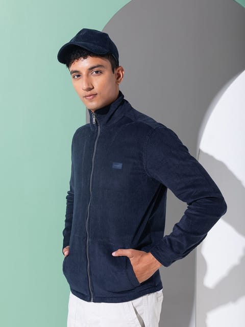 Stormy  Navy Corduroy Jacket