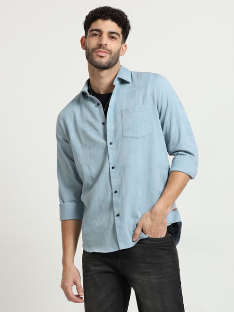 Blue Horizon Dobby Classic Shirt