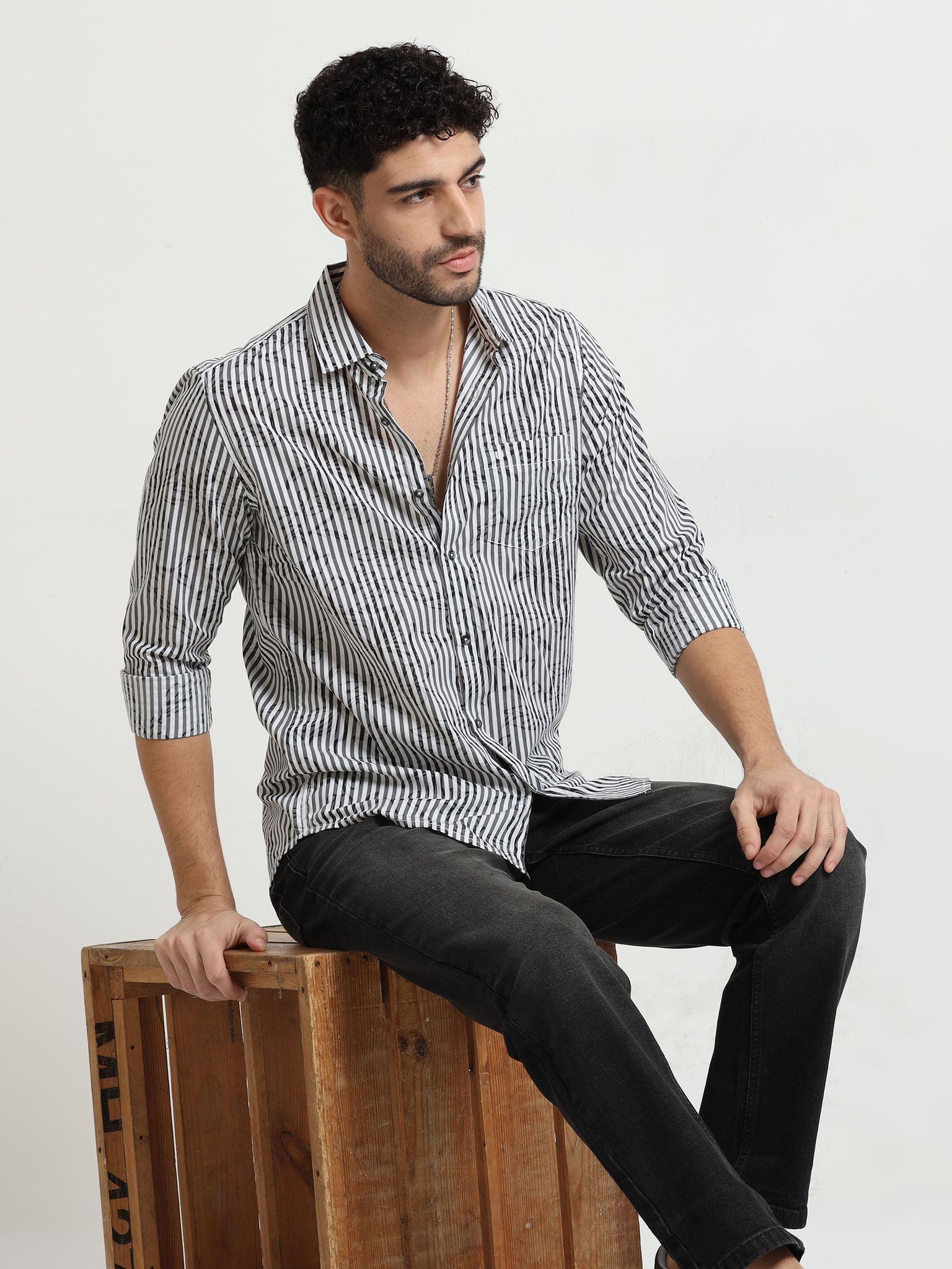 Sahara Stripe Elegance Shirt