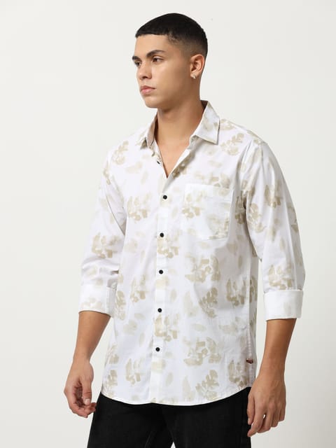 Desert Camouflage,Khaki Print Shirt