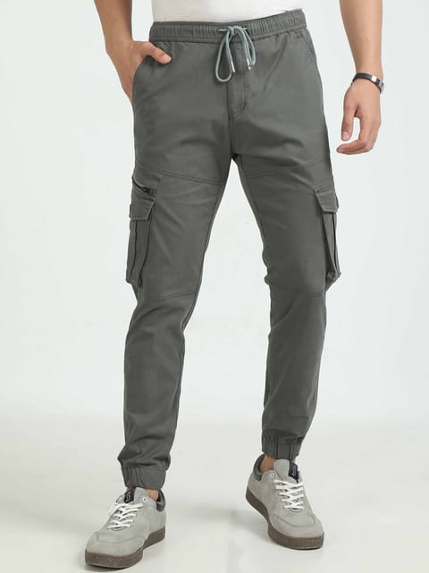 Men Zipper -Grey