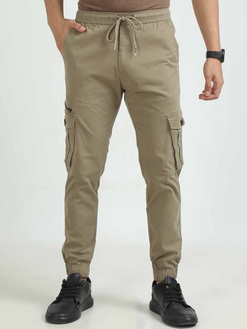 Men Zipper -Lt Olive