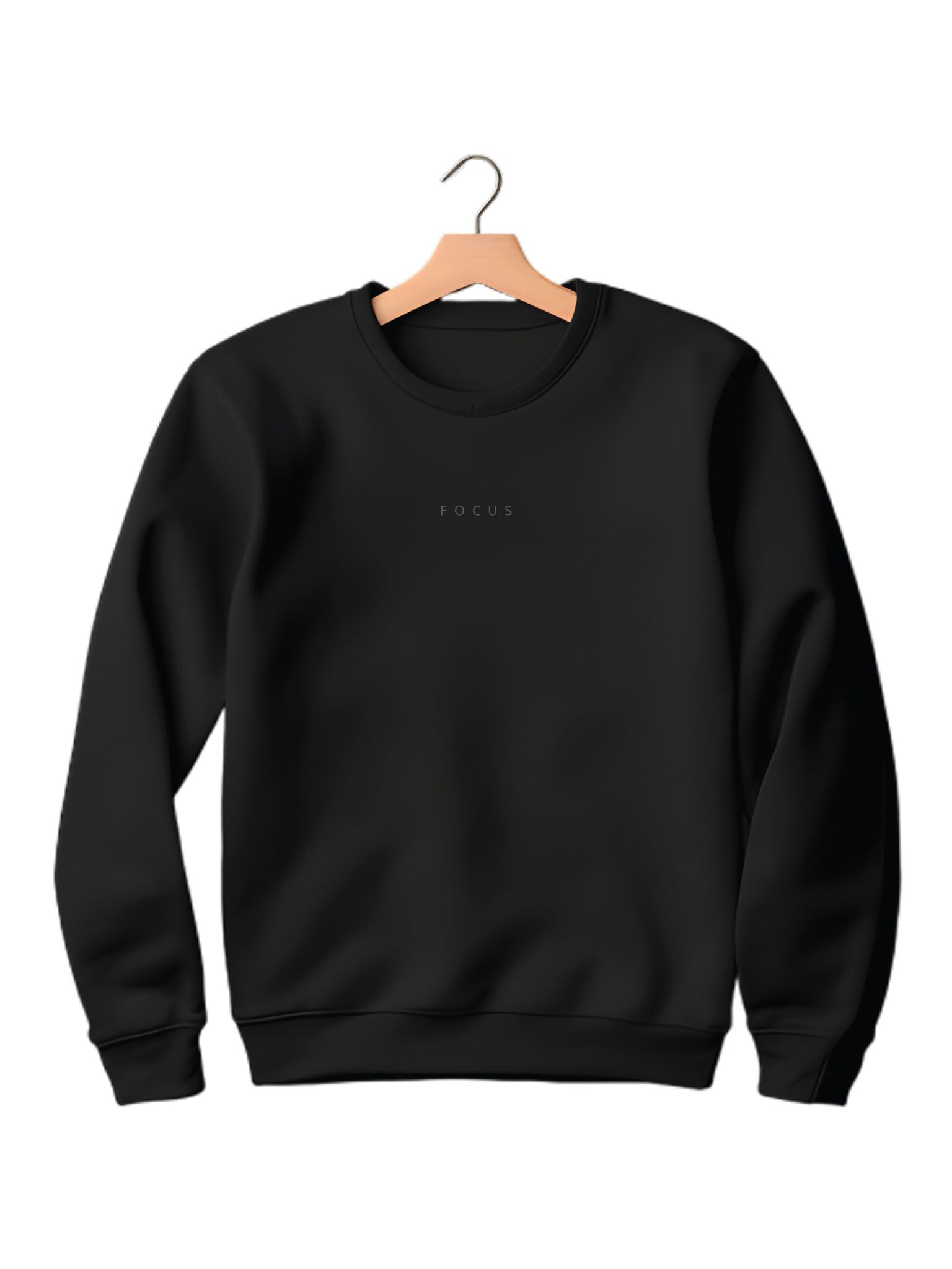 Caslay Sustainable - Focus - Sustainable Black Sweatshirt