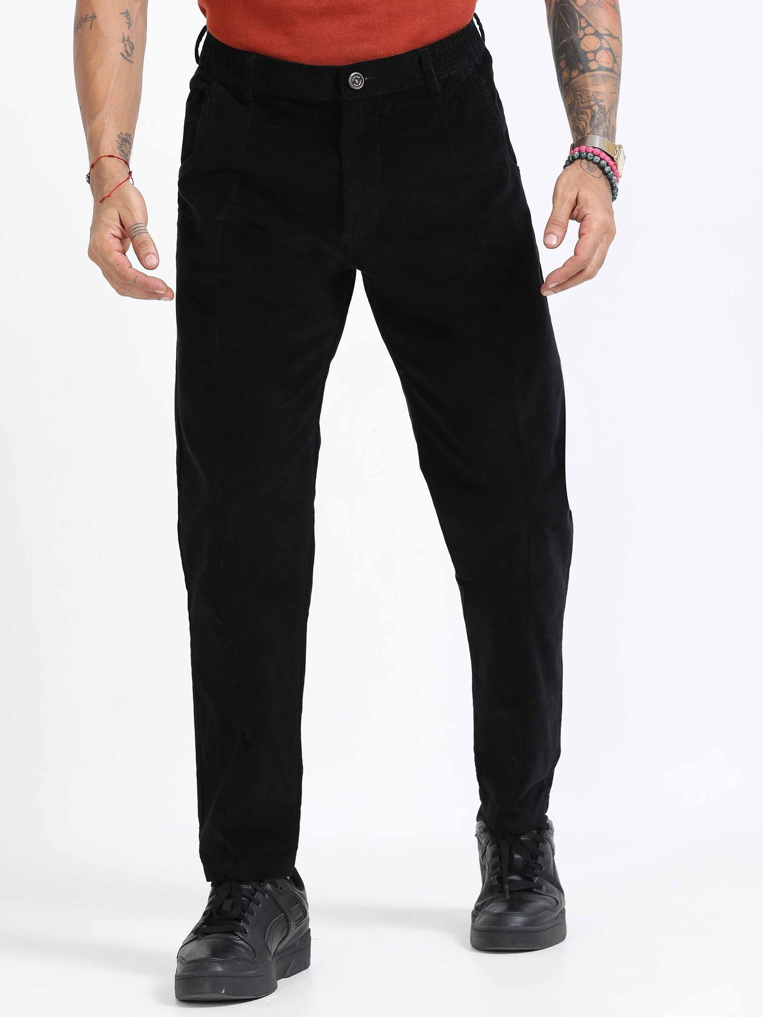 Premium Corduroy Pant In Black