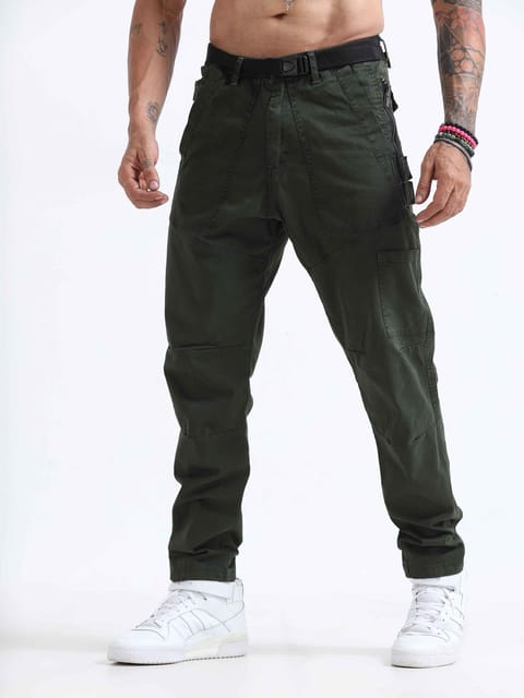 ZipCore Utility Pant In Olive