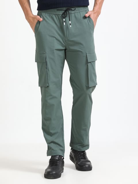 Men Parachute Cargo-Ft Green