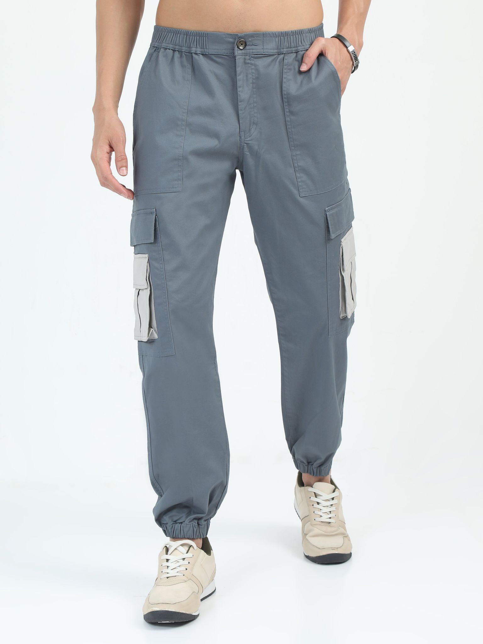 Men Classic Jogger-Aqua