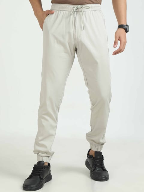 Men Air Joggers-Cream