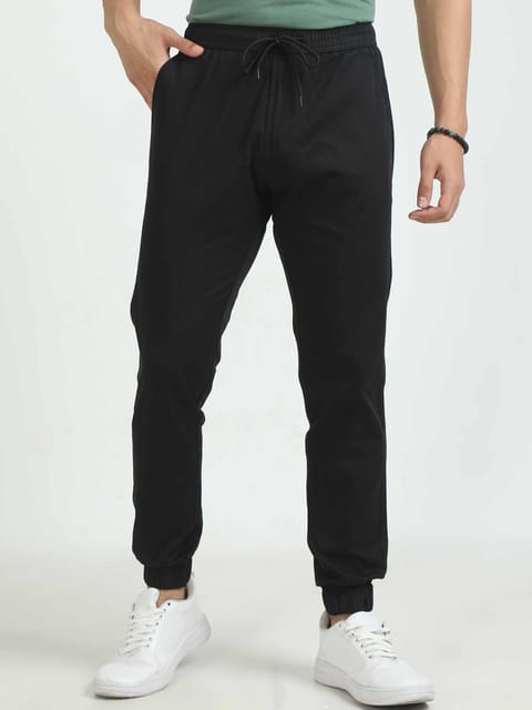 Men Air Joggers-Black