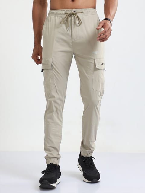 UltraLite Flexi Cargo Joggers-Beige