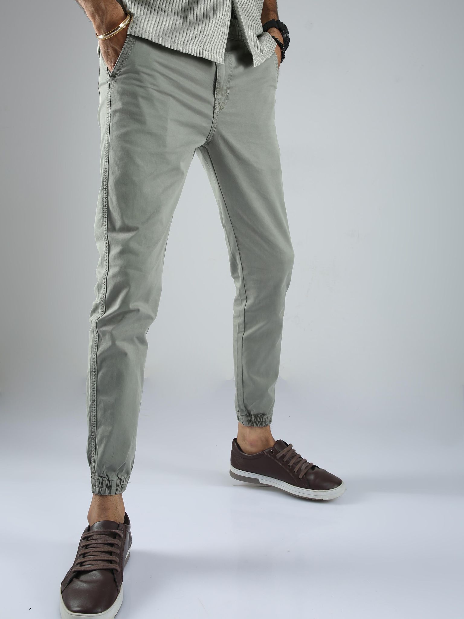 Men Joggers-Fern