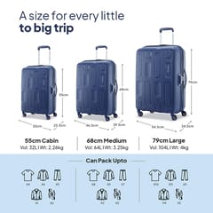 American Tourister Ellipso - Navy