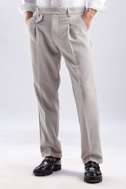 Men Gorkha Pant-Lt Grey