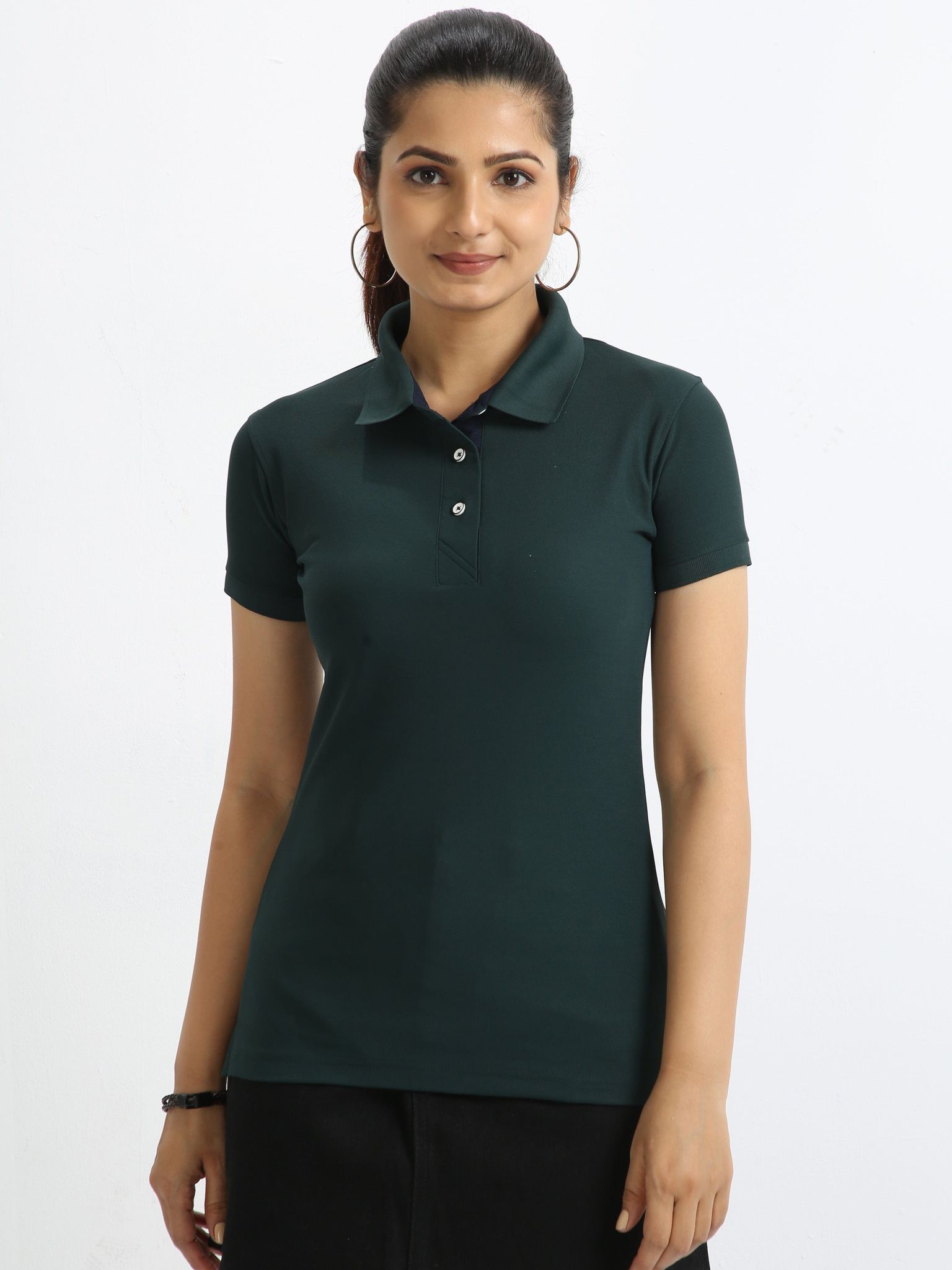 Pine Green Women's Polo T-shirt