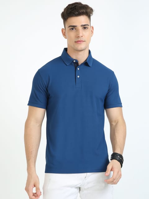 Rama Blue Men's Polo T-shirt