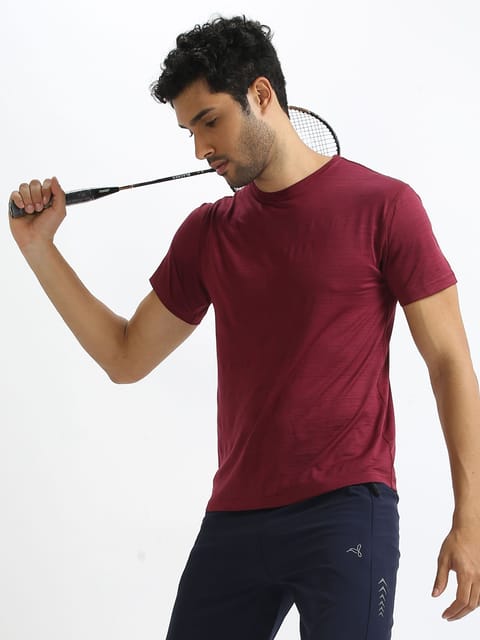 Maroon Oak Sports Tee