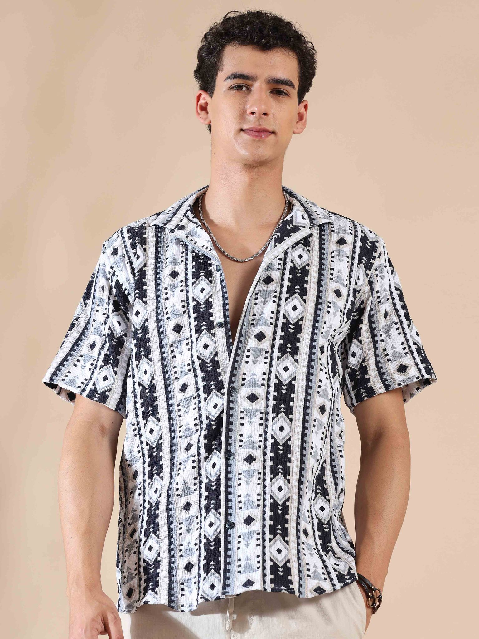 Ebony Shore Popcorn Shirt