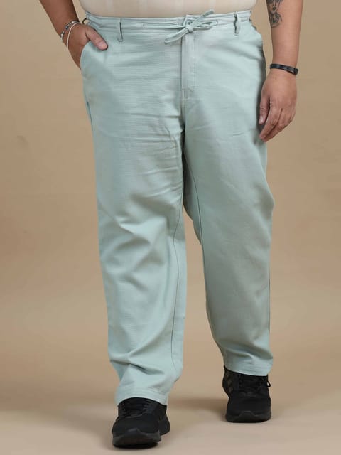 Plus Size Relaxed Fit Trouser-Oslo Grey