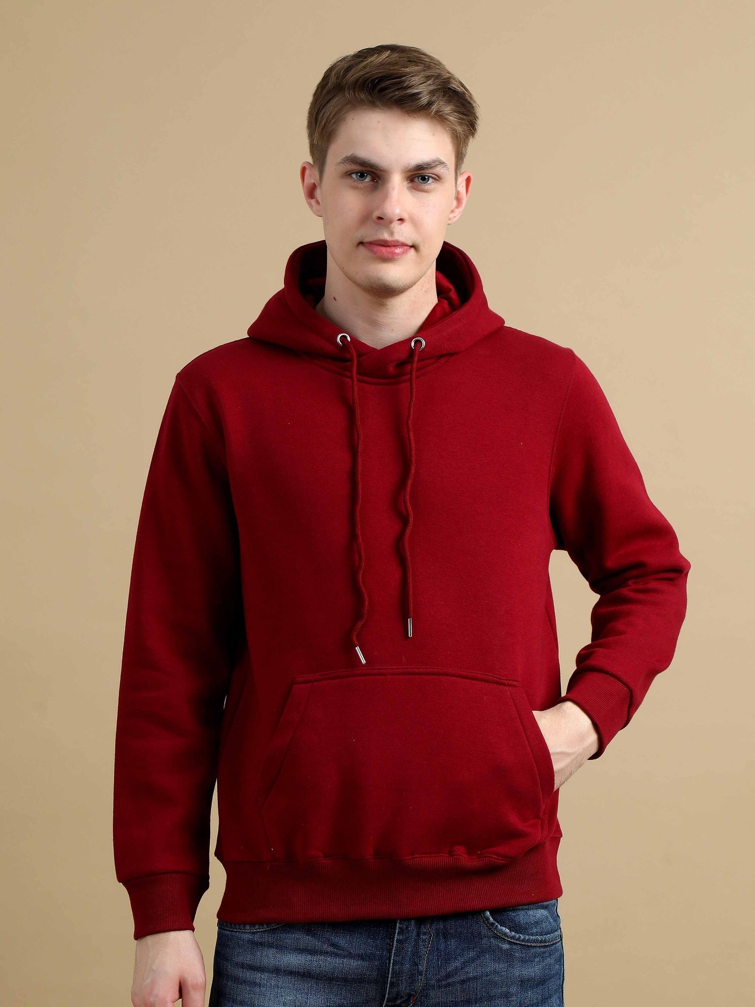 CozyPeak Red Hoodie