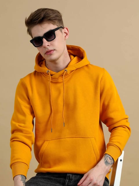 CozyPeak Mustard Hoodie