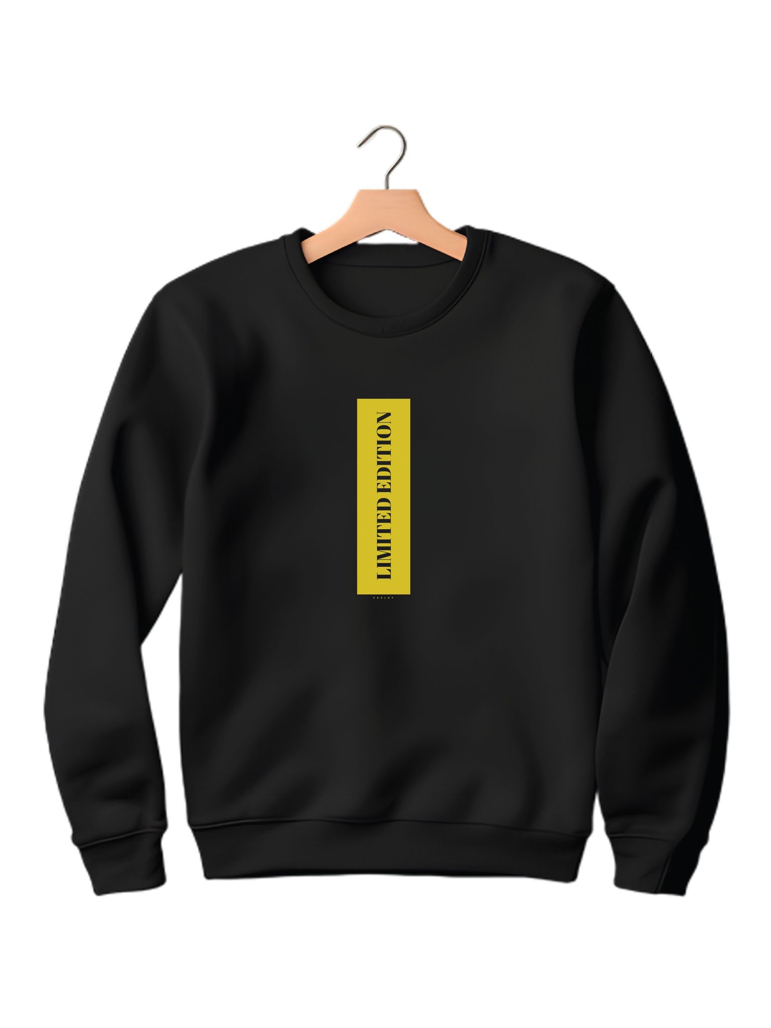 Caslay Sustainable - Limited Edition - Sustainable Black Sweatshirt