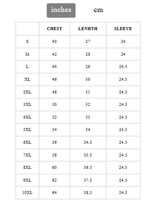 Size Guide