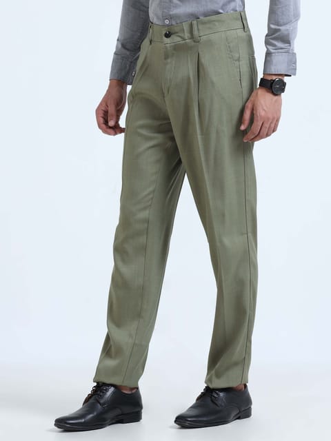 Men Bon Voyage Pleat Pant-Fern