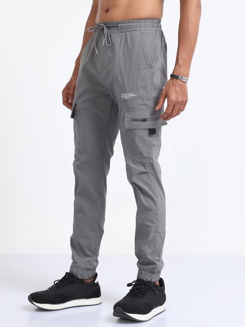 UltraLite Flexi Cargo Joggers-Grey