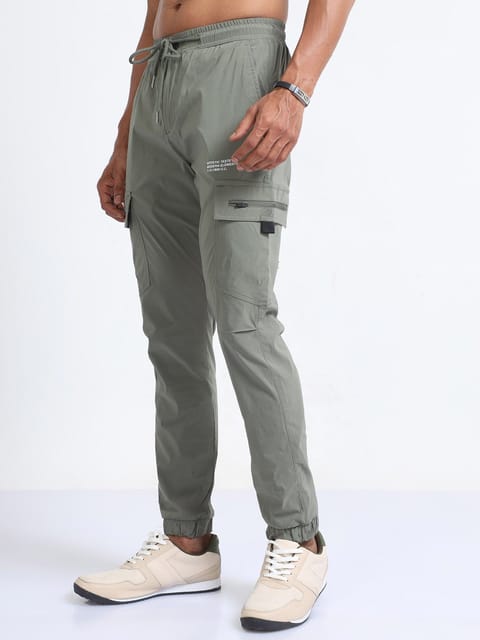 UltraLite Flexi Cargo Joggers-Fern