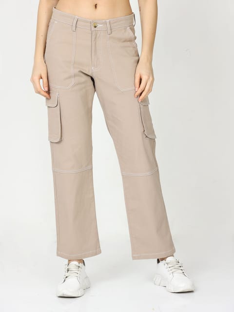 Women Classic Khaki Cargo